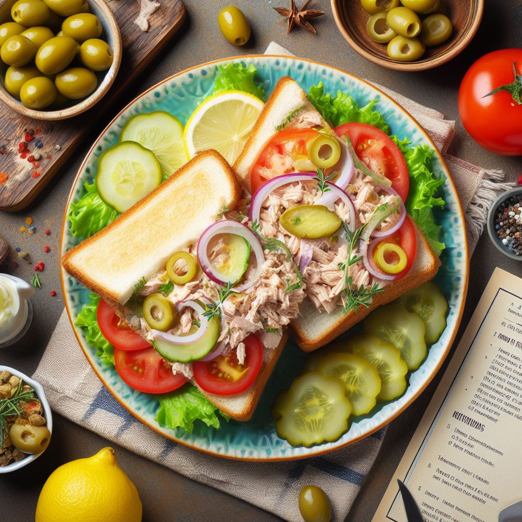 Sanduíche de Atum: Sabor à Beira-Mar