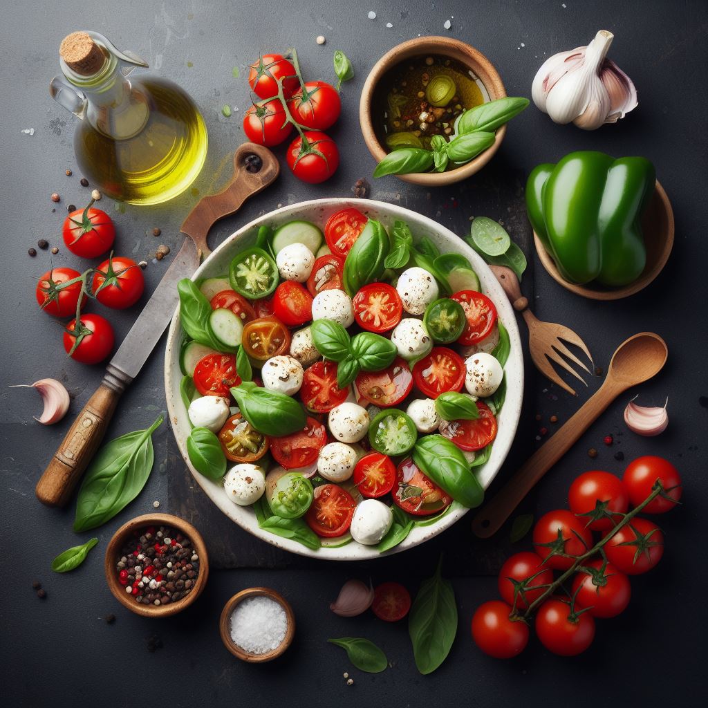 Salada Caprese: A Simplicidade e Elegância da Cozinha Italiana